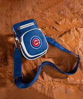 MLB Chicago Cubs Mini Crossbody Purse Blue